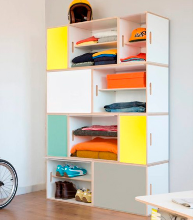 Armario para ropa y calzado